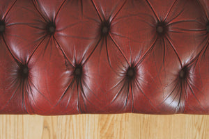 Vintage Leather Chesterfield