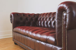 Vintage Leather Chesterfield