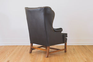 Vintage Black Wingback