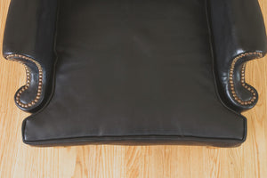 Vintage Black Wingback
