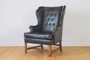 Vintage Black Wingback