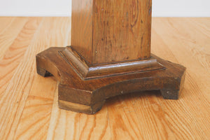 Vintage Oak Plant Stand