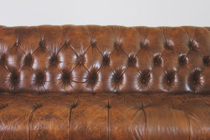 Vintage Leather Chesterfield