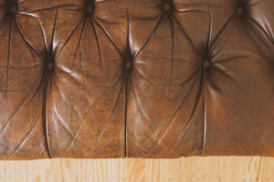 Vintage Leather Chesterfield