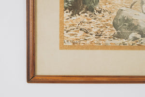 Vintage Hunting Print