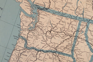 US Highway Schoolhouse Map