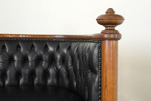 Oak & Leather Chesterfield