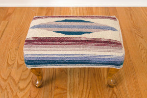 Saddle Blanket Footstool