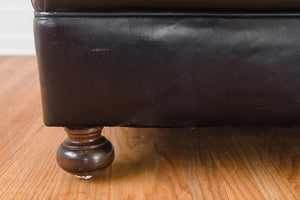 Black Leather Reading Chair