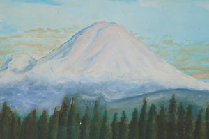 1944 Mt Rainier Painting