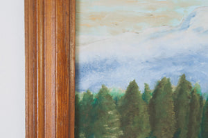 1944 Mt Rainier Painting