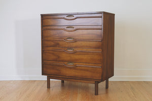 MCM Walnut Highboy