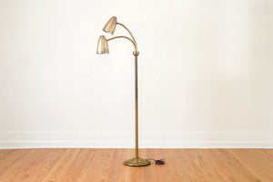 MCM Brass Floor Lamp