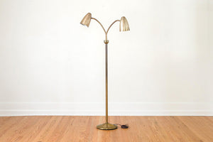 MCM Brass Floor Lamp