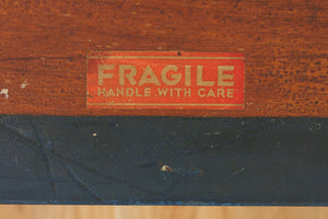 Hand Painted Wood Trunk