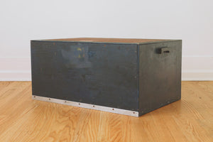 Hand Painted Wood Trunk