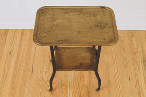 Black & Gold Bar Cart