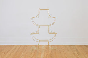 MCM Gold Plant Stand