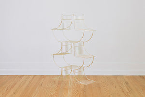 MCM Gold Plant Stand