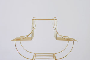 MCM Gold Plant Stand