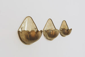 Brass Wall Planters