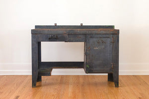 Industrial Iron Shop Desk