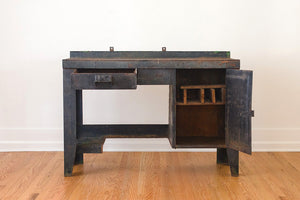 Industrial Iron Shop Desk