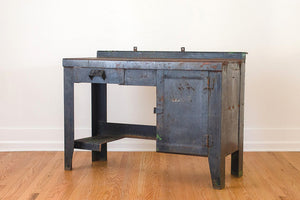 Industrial Iron Shop Desk