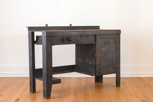 Industrial Iron Shop Desk