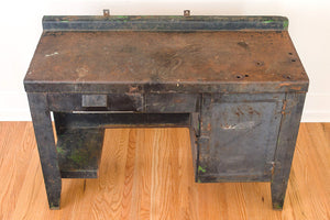 Industrial Iron Shop Desk