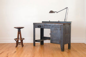Industrial Iron Shop Desk