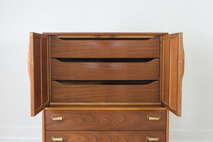 MCM Stanley Highboy Dresser