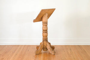 Antique Raw Oak Easel