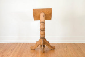 Antique Raw Oak Easel