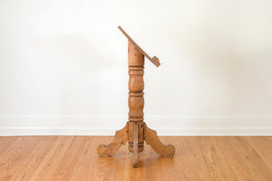 Antique Raw Oak Easel