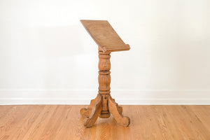 Antique Raw Oak Easel