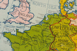 Vintage Map of Europe