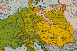 Vintage Map of Europe