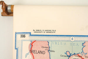 Vintage Map England & France