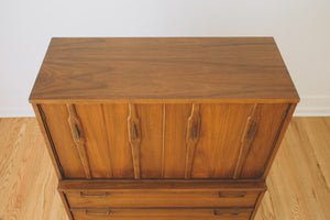 MCM Walnut Highboy