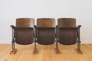 Antique Theater Chairs