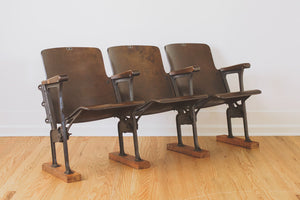 Antique Theater Chairs