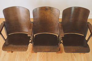 Antique Theater Chairs