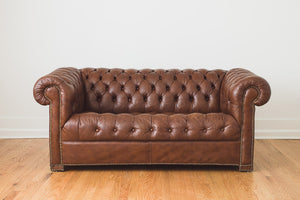 Leather Chesterfield
