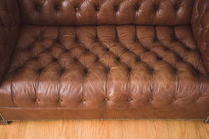 Leather Chesterfield