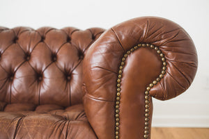 Leather Chesterfield