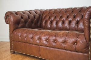 Leather Chesterfield
