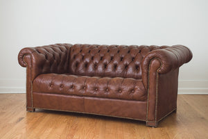 Leather Chesterfield