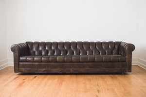 Leather Chesterfield