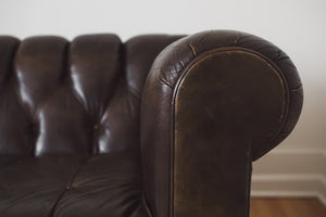 Leather Chesterfield